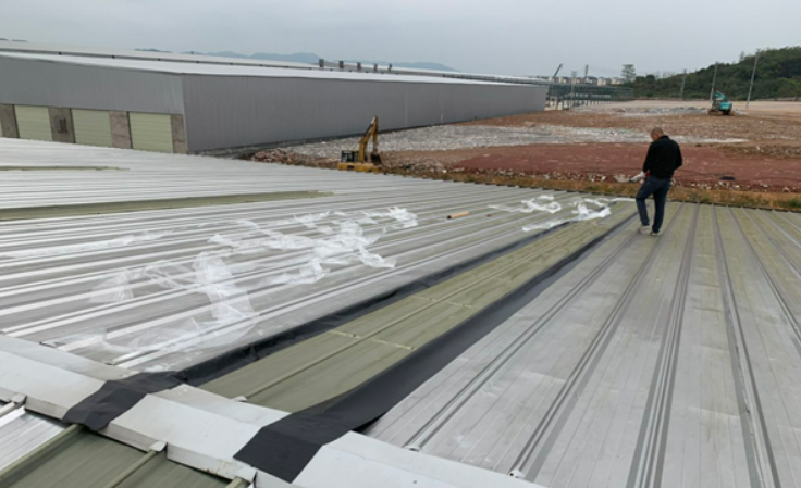 黄山厂房屋面防水维修案例